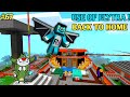 #67 | Minecraft | Oggy And Jack Use Elytra And Fly In Sky | Minecraft Pe | In Hindi | Survival |