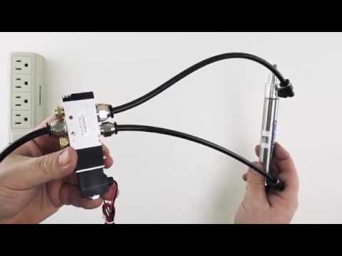 Controlling a Pneumatic Cylinder Easily