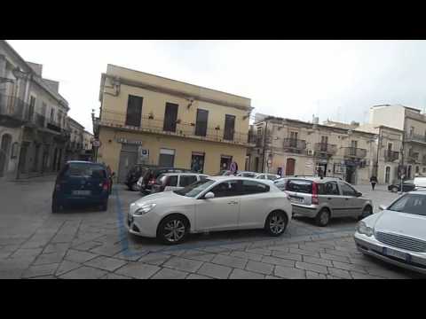 Driving a Motorhome through Chiaramonte Gulfi