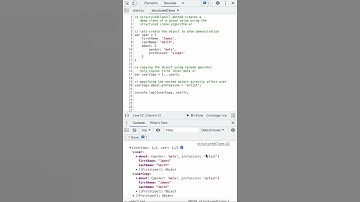 Javascript structuredClone | DeepCopy Objects