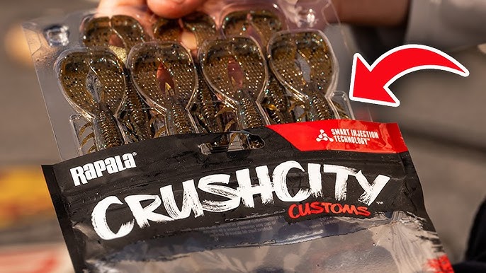 Rapala Crush City Custom Baits Watch Before You Buy! 