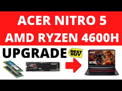 Acer Nitro 5 AMD Ryzen 5 4600H Memory SSD Upgrade Model AN515-44-R99Q Bestbuy Gaming Laptop GTX1650