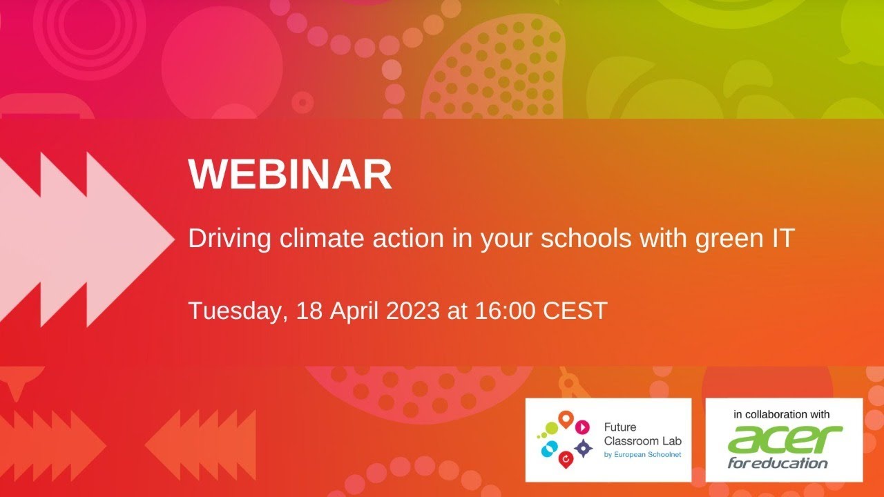 Webinar: Driving climate action in your schools with green IT - YouTube
