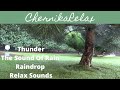 #18 Thunder. The Sound Of Rain. Raindrop. Relax. Sounds. / Гром. Шум Дождя. Релакс. Звуки. 60 min