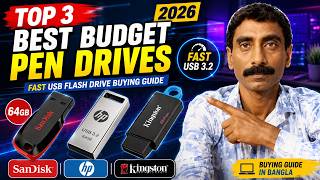 Top 3 Best Budget Pen Drives 2026 💾 | Fast USB Flash Drive Buying Guide | Bangla screenshot 4