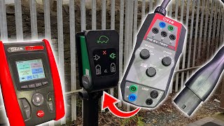 How to test a three-phase EV charger with a TIS MFT PRO & EV-TEST 100