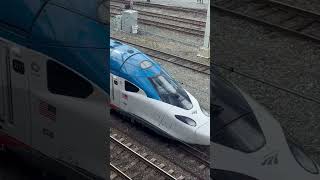 New Acela “Avelia Liberty” Test Run in Washington, DC #acela #amtrak #newtrains