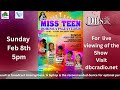 Miss Teen Dominica 2026 (Audio Only)