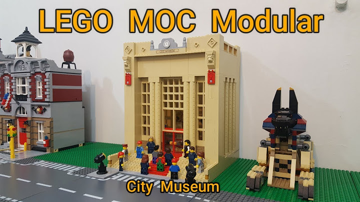 LEGO MOC Modular City Museum