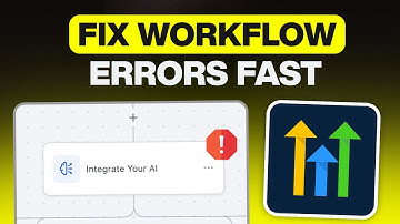How to Handle GoHighLevel Workflow Errors (NEW Way)