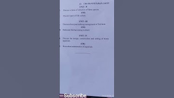 jammu University 3rd sem nep ...MD(fisheries) question paper 2025