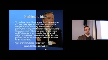 Privacy: Computer Security Lectures 2014/15 S1