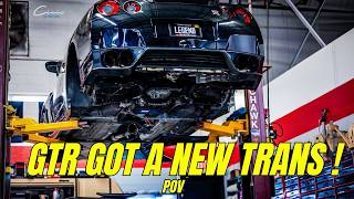 GODZILLA IS BACK | NISSAN GTR R35 NEW TRANSMISSION POV