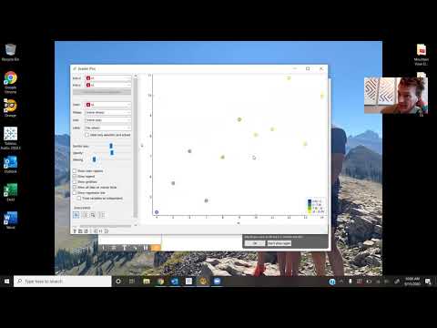 Orange Scatter Plot Walk Through