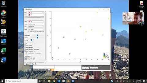 Orange Scatter Plot Walk Through