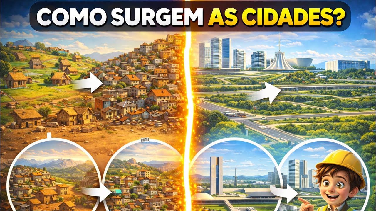CIDADE ESPONTÂNEA | CIDADE PLANEJADA | HISTÓRIA | CIDADES PASSAM POR ...