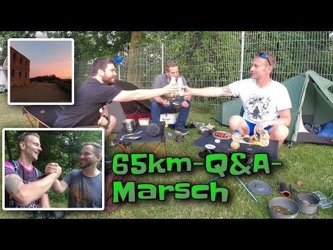65km-Q&A-Marsch mit Übernachtung auf Campingplatz | Toppers Adventures