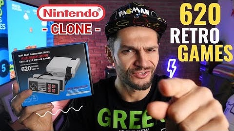 Mini NINTENDO (Clone) with 620 Classic Games 🎮