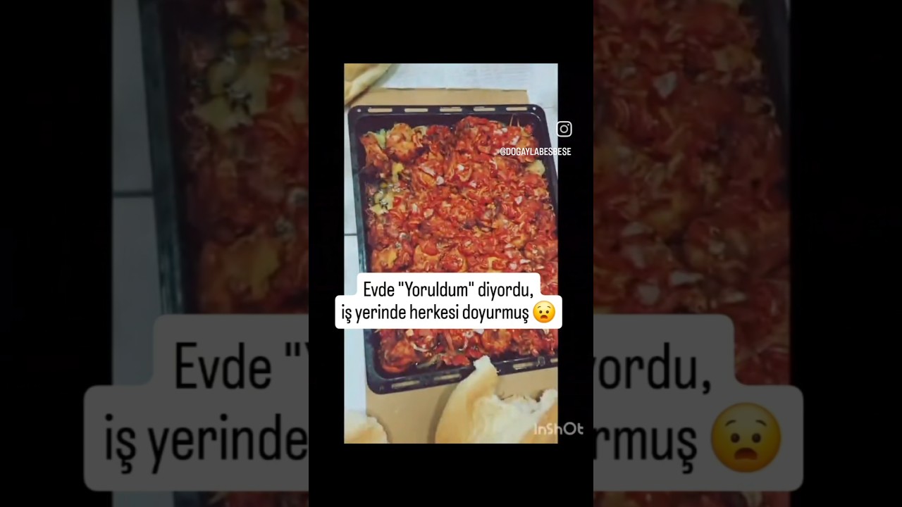 İş Yerinde Yemek Yaptım | Pratik ve Lezzetli Tarif#işyerindeyemek #pratikyemek #lezzet #shorts
