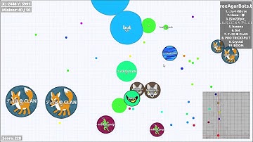 Agar.io FREE AGAR BOTS! UP TO 135 FREE BOTS! GAMEPLAY + GIVEAWAY