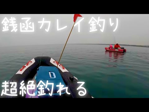 銭函カレイ釣り！２馬力ゴムボートでのんびり釣りで５月病を吹き飛ばせ！