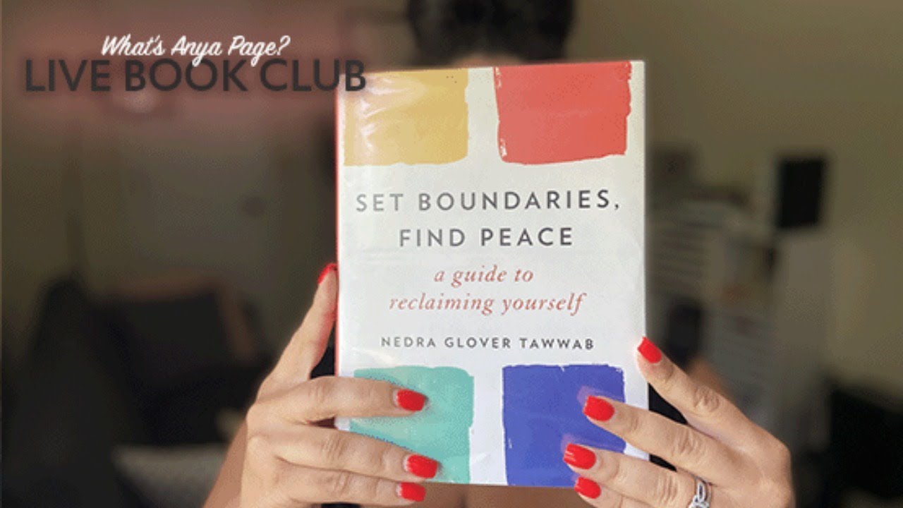 LIVE Book Club- 'Set Boundaries, Find Peace’ - YouTube