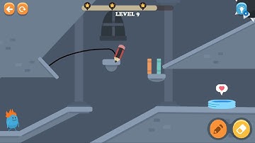 How to complete level 9 to 14 of dumb ways to draw