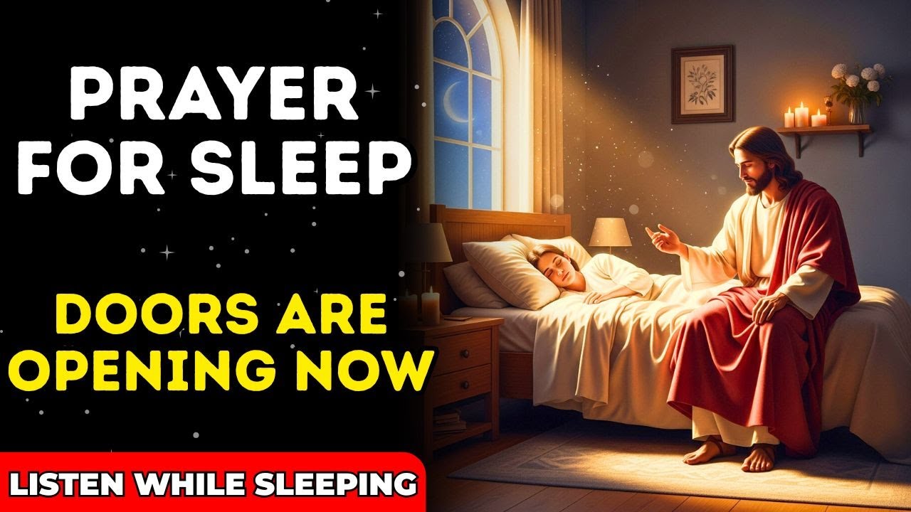 🙏 NIGHT PRAYER TO OPEN PATHS : Sleep in Peace and Let God Guide Your Way ✨