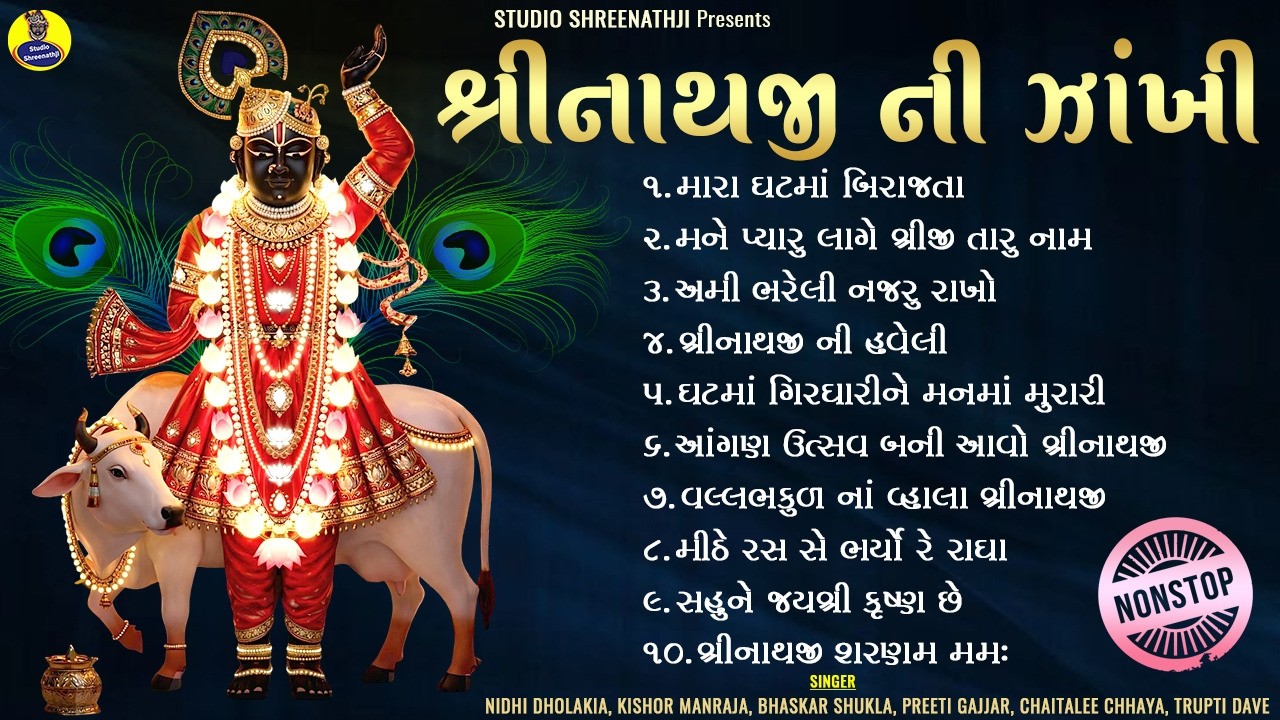 Overview of Shrinathji | Shreenathji Ni Zankhi Nonstop | Devotional Bhajan | Most Popular Bhajan Shriji