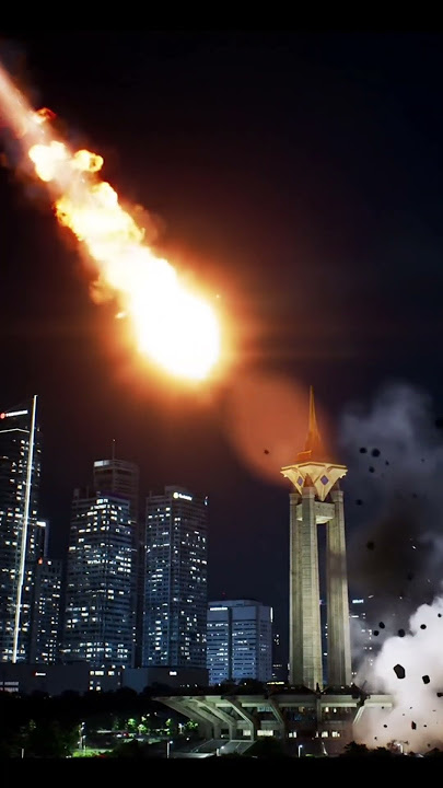 Detik-Detik Meteor Jatuh Menimpa Kota di Indonesia! Terekam Kamera Secara Dramatis!