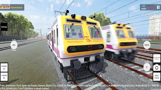Dangerous Train Accident in RG Train Tech Demo Android Gameplay | Indian Train Simulator Game 2025