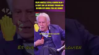 PERIODISTA SOCIALISTA INTENTA DEFENDER A BILDU FRENTE A FELIPE GONZALEZ Y LO QUE OCURRE ES EPICO!