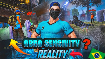 OB50 BEST 🔥 SENSI❓🥶 |  OB50 UPDATE REALITY 🤬❌ |  100% WORKING 😱  EXPLAINED WITH PROOF ✅ | CLOUDYY 