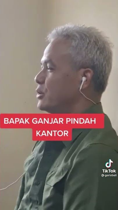 pak ganjar bermeja kotak kerupuk 🤣 ganjar pranowo fans ganjar penerus jokowi