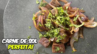 COMO FAZER CARNE DE SOL ACEBOLADA SUPER SUCULENTA l COZINHA BÁSICA