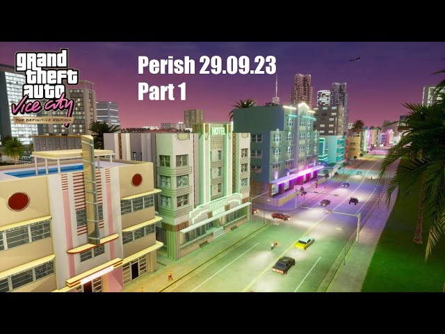 GTA Vice City Definitive Edition - Part 1 - WELCOME TO MIAMI 