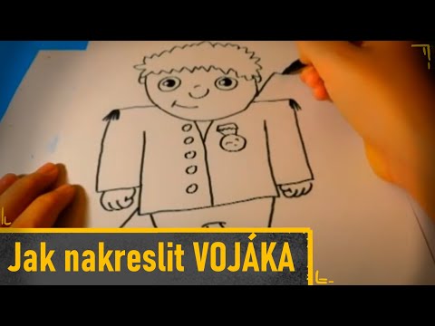 Video: Ako Nakresliť Vojaka