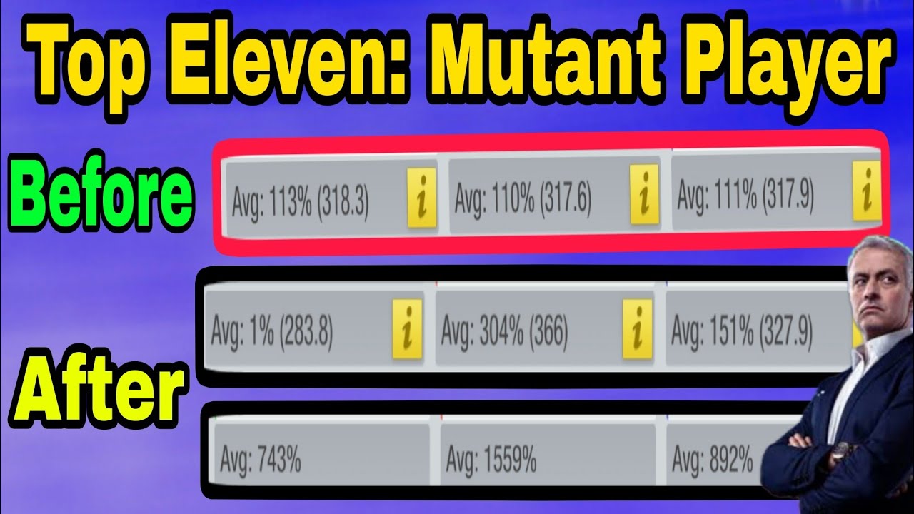 How to create MUTANT players in Top Eleven 2024 - YouTube