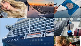 WE ARE BACK! Travelling to the Celebrity Apex // Cruise Ship Musician style