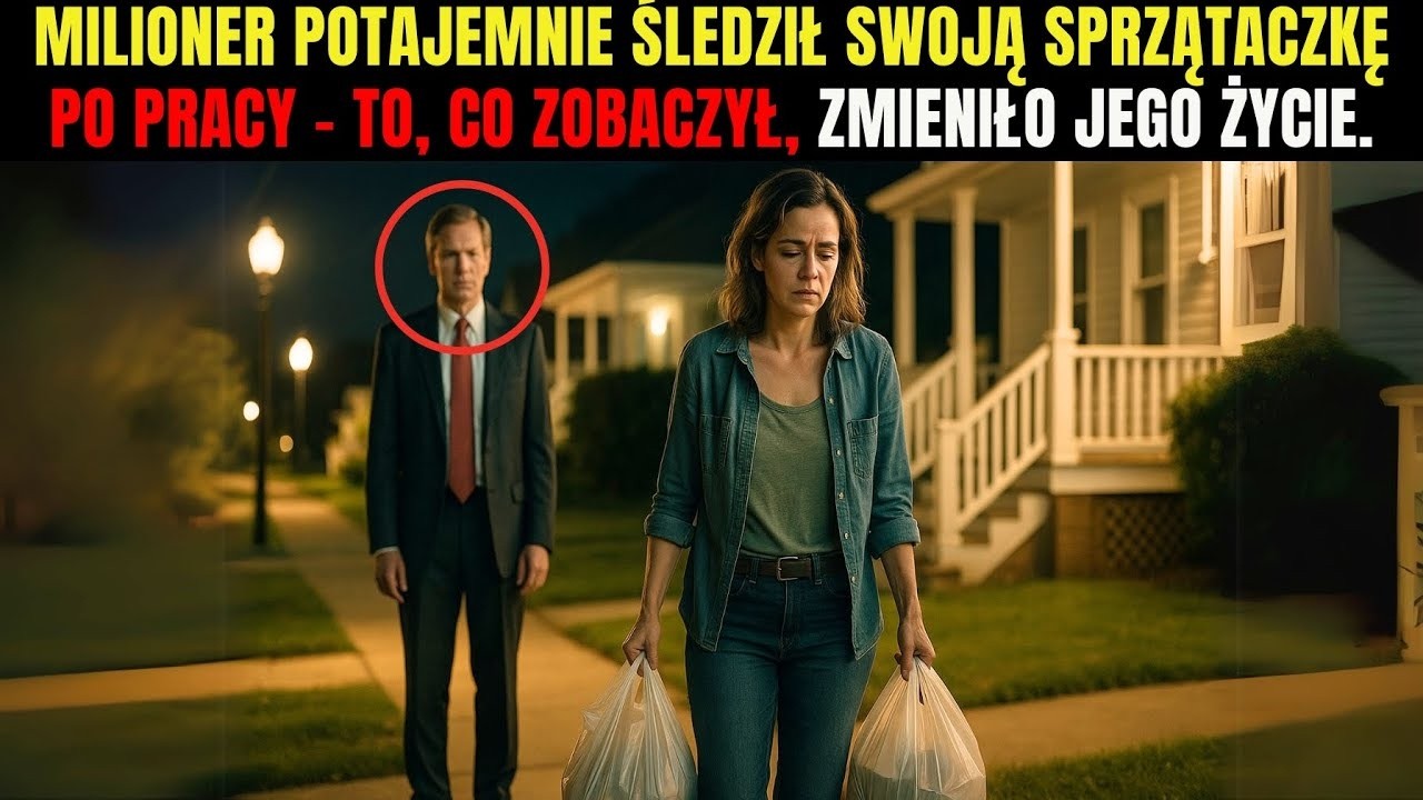 Milioner potajemnie śledził swoją sprzątaczkę po pracy – to, co zobaczył, zmieniło jego życie