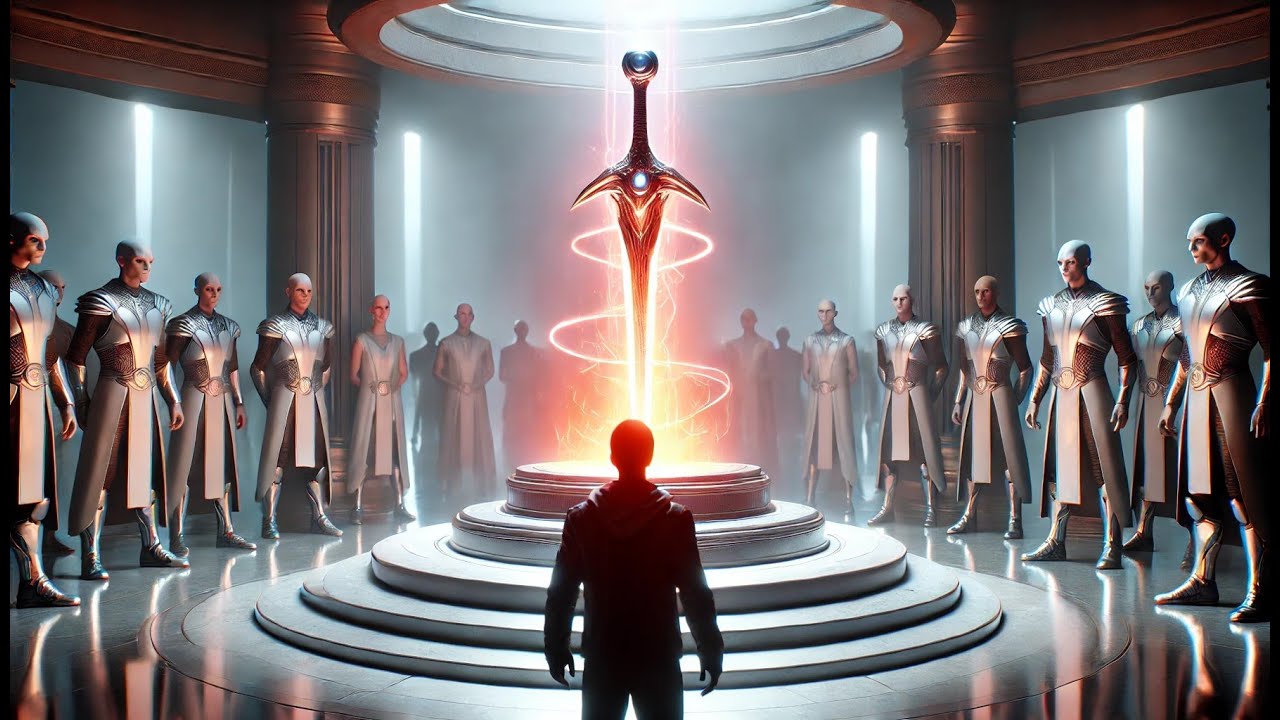 Клинок военачальника измерил силу — он замолчал, когда человек схватил его | История HFY