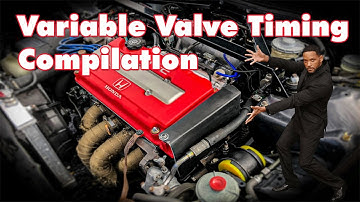 Variable Valve Timing Compilation (2ZZ-GE, B16, SR20VE, K20, etc.)
