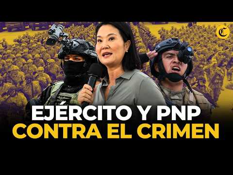 Keiko Fujimori and the new strategy against crime: How will it work? | El Comercio