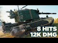 FV4005 Stage II • 8 HITS - 12K DAMAGE • World of Tanks