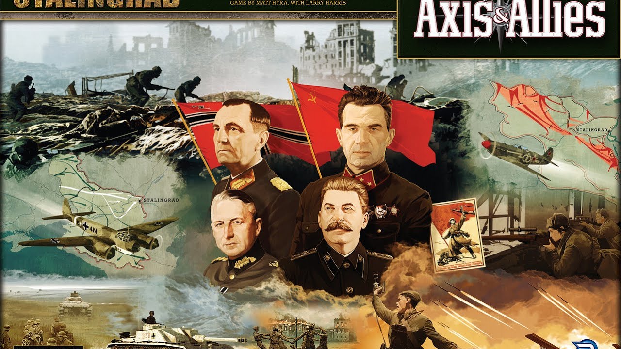 Axis & Allies: Stalingrad “Operation Uranus” with COMMANDERS Expansion (Solo)