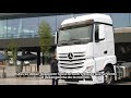 Mercedes Benz New Actros - 8. Apertura de Panel Frontal