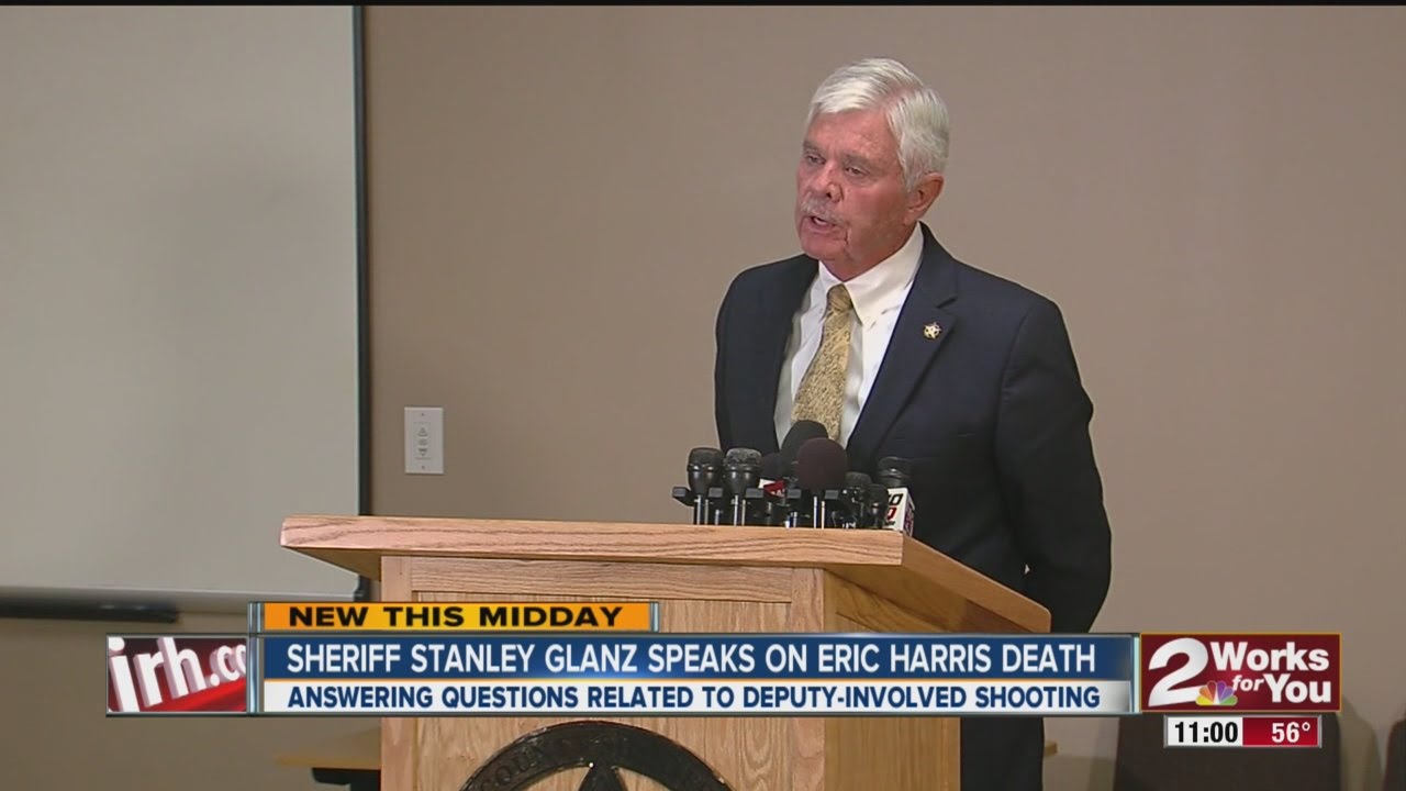 Sheriff Stanley Glanz speaks on Eric Harris'  death.