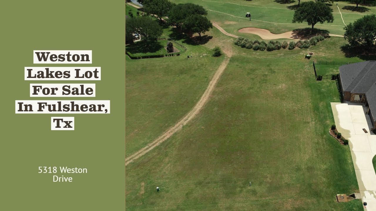 Real Estate Video Tour Weston Lakes 5318 Weston Drive Fulshear, TX YouTube