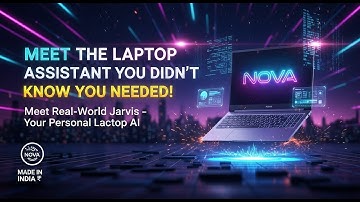 NOVA – The Real-World J.A.R.V.I.S. Is Here ⚡ | Futuristic AI Assistant for Laptop
