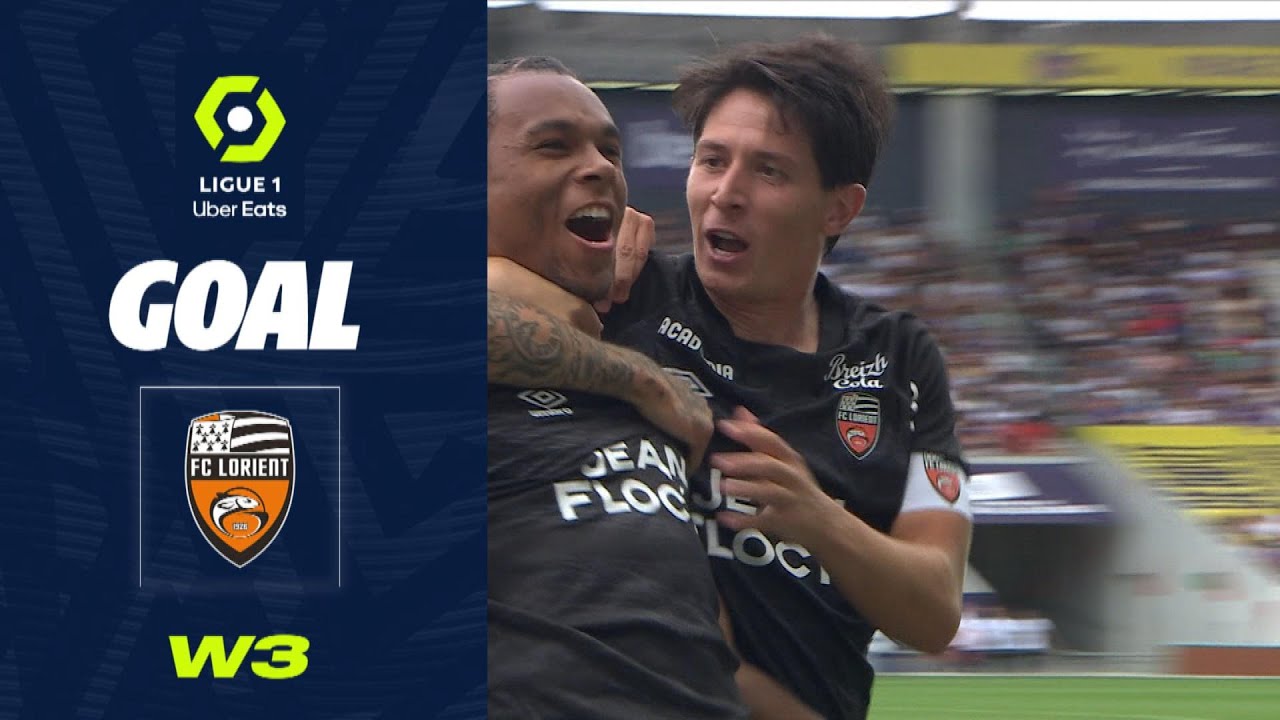 Goal Armand LAURIENTE (2' - FCL) TOULOUSE FC - FC LORIENT (2-2) 22/23
